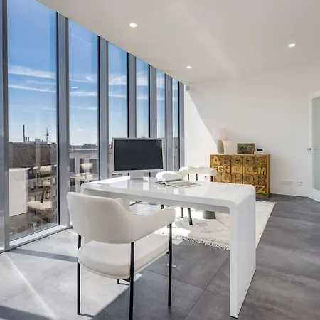 公寓 Luxus Penthouse Ueber Den Daechern Von 纽伦堡