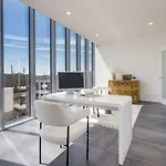 公寓 Luxus Penthouse Ueber Den Daechern Von 纽伦堡