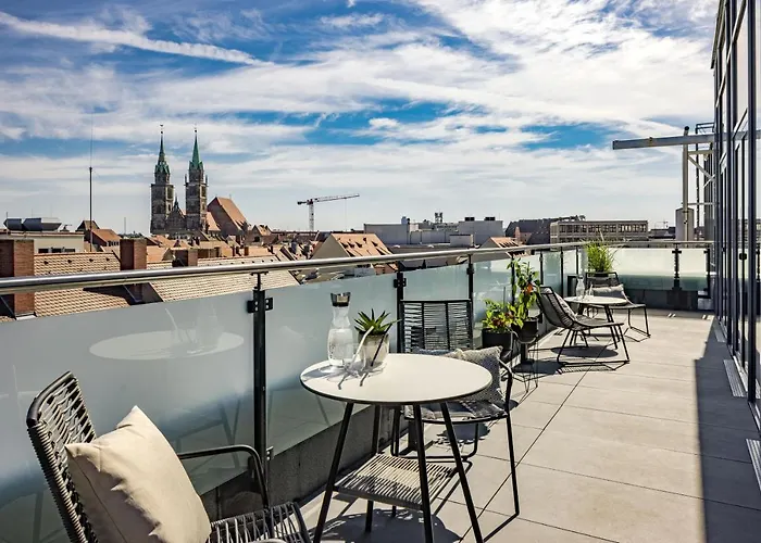 Luxus Penthouse Ueber Den Daechern Von Lejlighed Nürnberg
